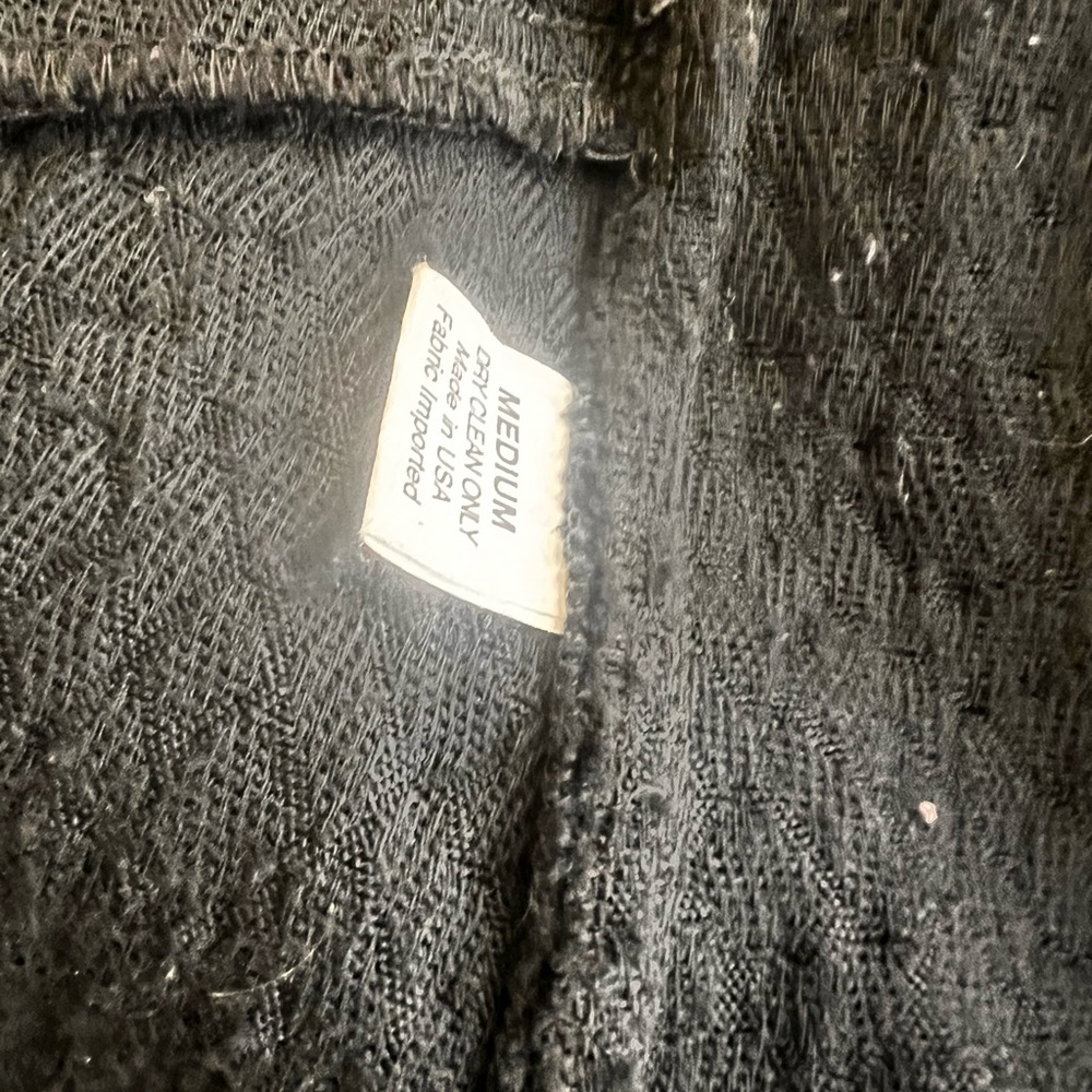Jill McGowen Black Button-Up Coat - Picture 4 of 12